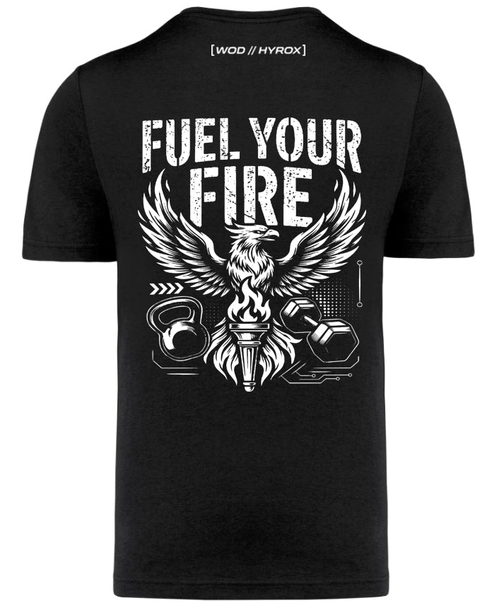 Camiseta CrossFit Hombre "Fuel Your Fire" - Ropa Fitness | ORYON (+3 Colores)
