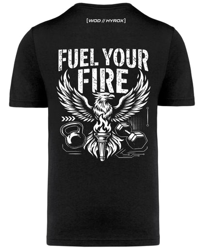 Camiseta CrossFit Hombre "Fuel Your Fire" - Ropa Fitness | ORYON (+3 Colores)