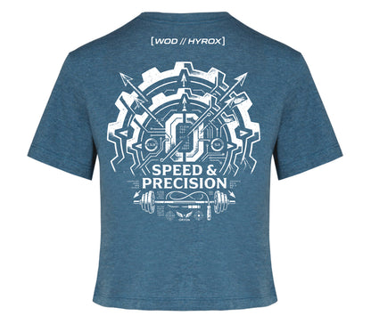Camiseta CrossFit Mujer "Speed & Precision" | ORYON (+2 Colores)