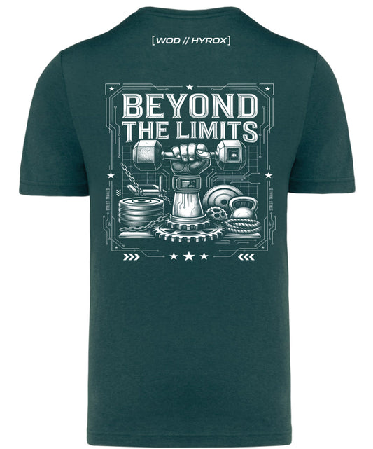 Camiseta CrossFit Hombre "Beyond the Limits" - Ropa Training | ORYON (+3 Colores)
