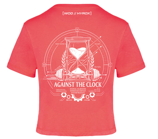 Camiseta Hyrox Mujer "Against The Clock" - Ropa CrossFit | ORYON (+2 Colores)