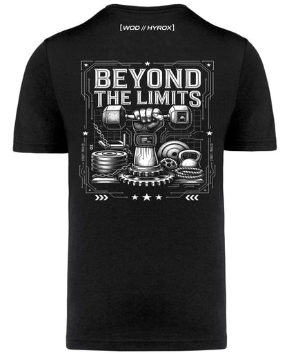 Camiseta CrossFit Hombre "Beyond the Limits" - Ropa Training | ORYON (+3 Colores)