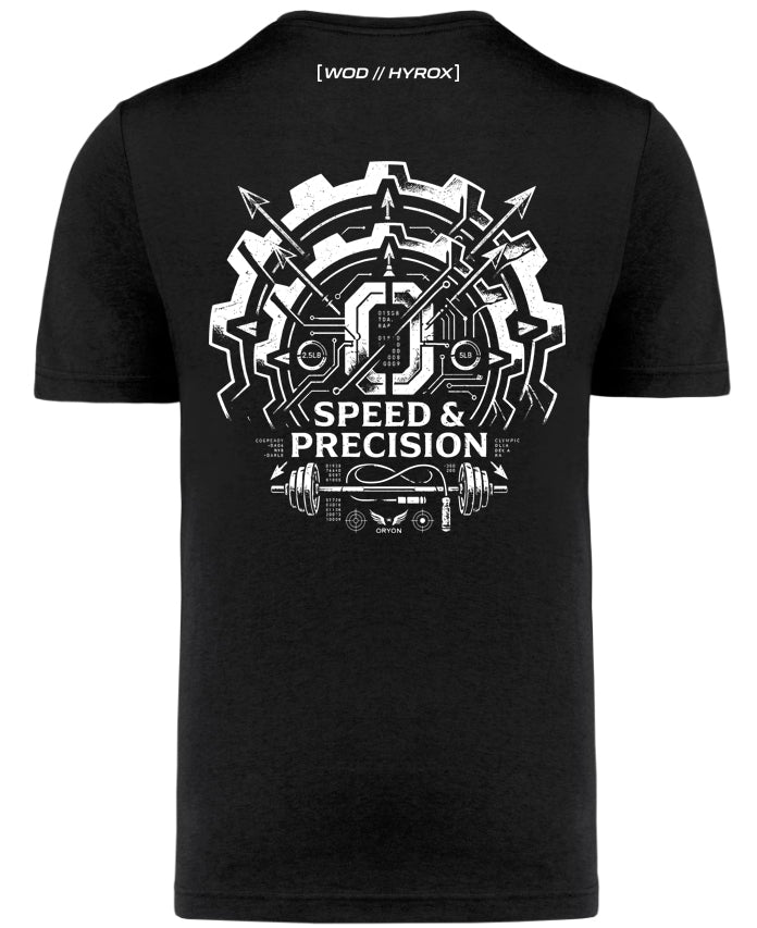 Camiseta Hyrox Hombre "Speed & Precision" | ORYON (+3 Colores)