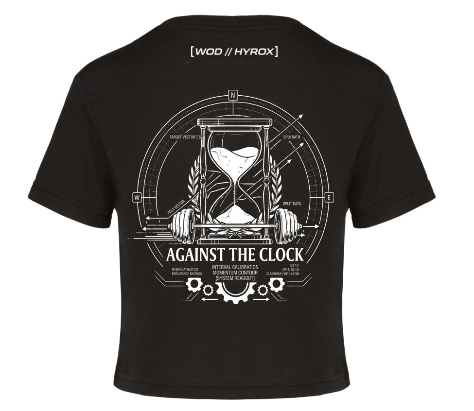 Camiseta Hyrox Mujer "Against The Clock" - Ropa CrossFit | ORYON (+2 Colores)