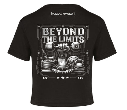 Camiseta CrossFit Mujer "Beyond The Limits" - Ropa Fitness | ORYON (+2 Colores)