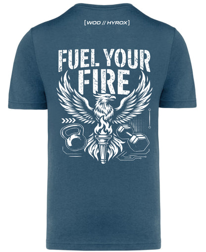 Camiseta CrossFit Hombre "Fuel Your Fire" - Ropa Fitness | ORYON (+3 Colores)