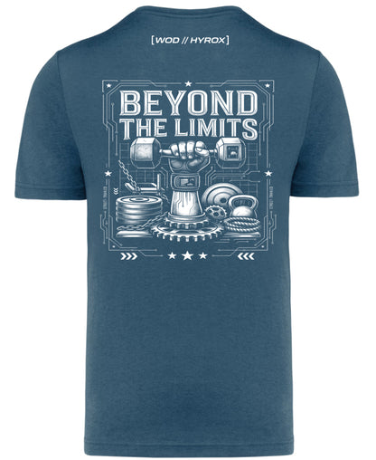 Camiseta CrossFit Hombre "Beyond the Limits" - Ropa Training | ORYON (+3 Colores)