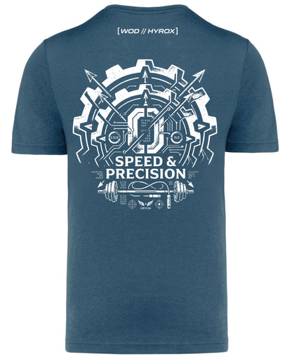 Camiseta Hyrox Hombre "Speed & Precision" | ORYON (+3 Colores)
