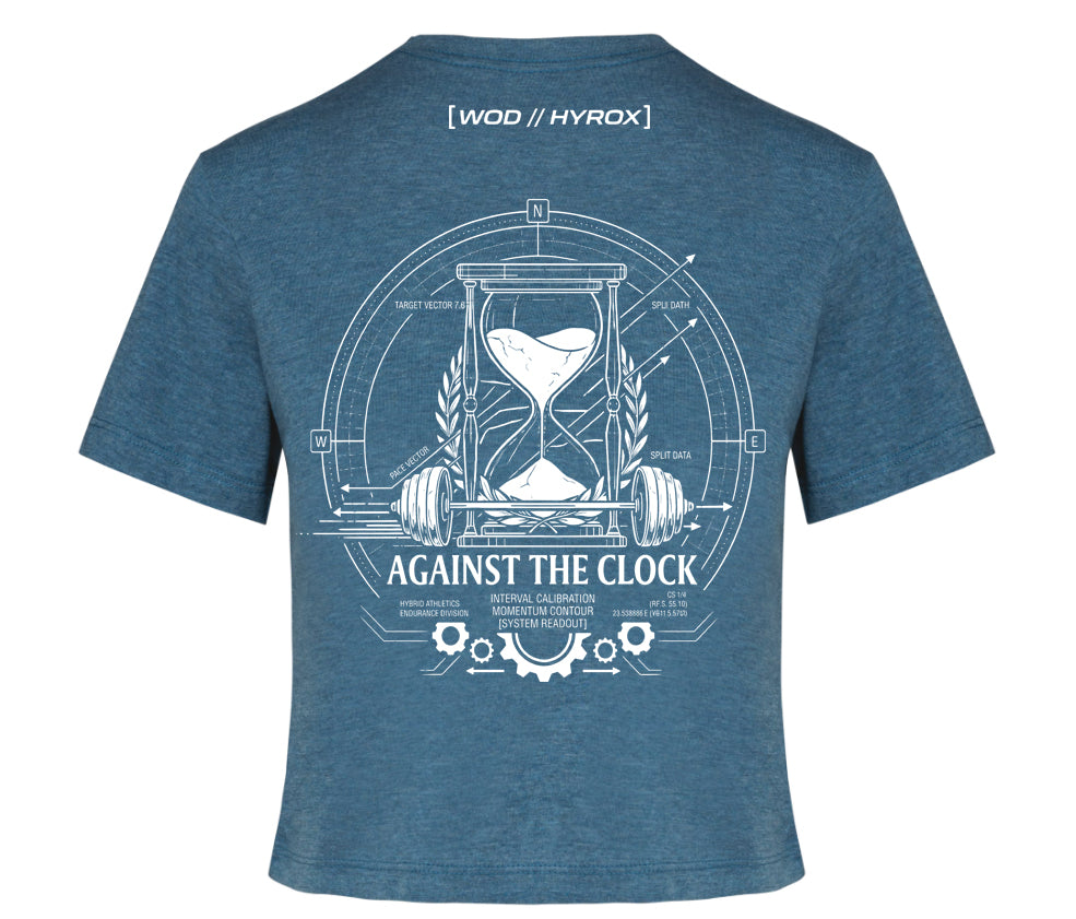 Camiseta Hyrox Mujer "Against The Clock" - Ropa CrossFit | ORYON (+2 Colores)