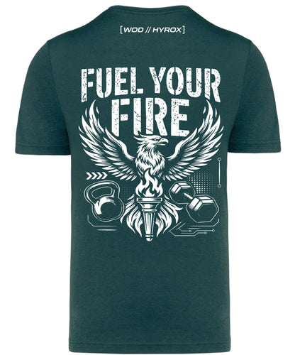 Camiseta CrossFit Hombre "Fuel Your Fire" - Ropa Fitness | ORYON (+3 Colores)