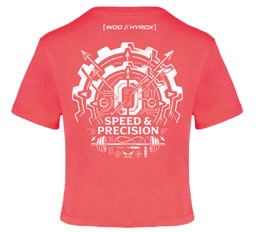 Camiseta CrossFit Mujer "Speed & Precision" | ORYON (+2 Colores)