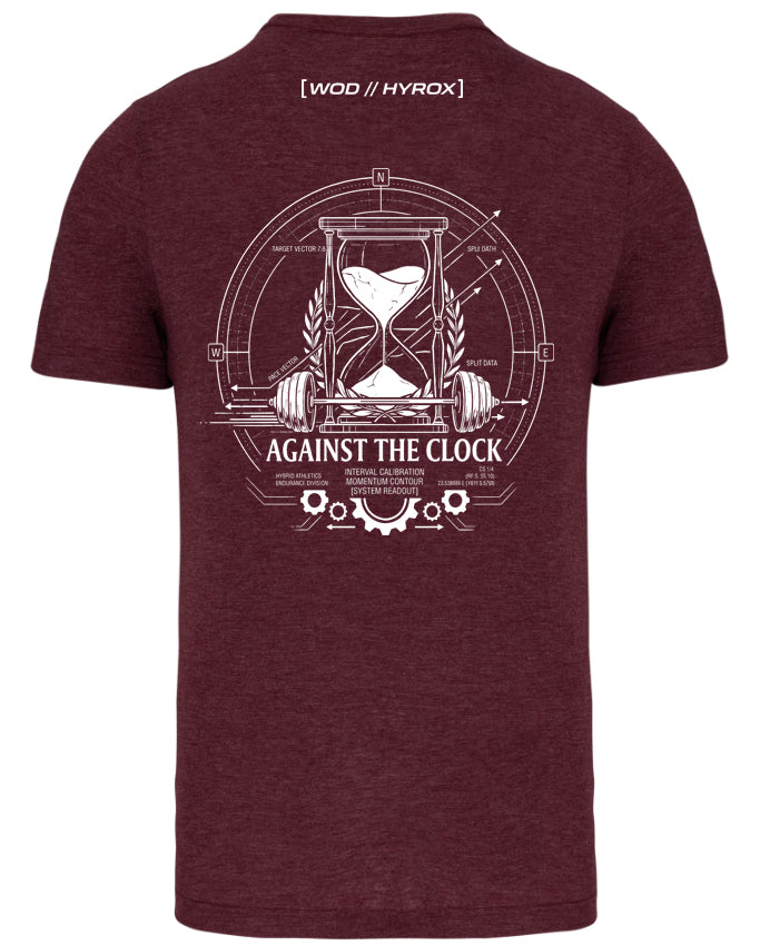 Camiseta Técnica CrossFit Hombre "Against the Clock" | ORYON (+3 Colores)