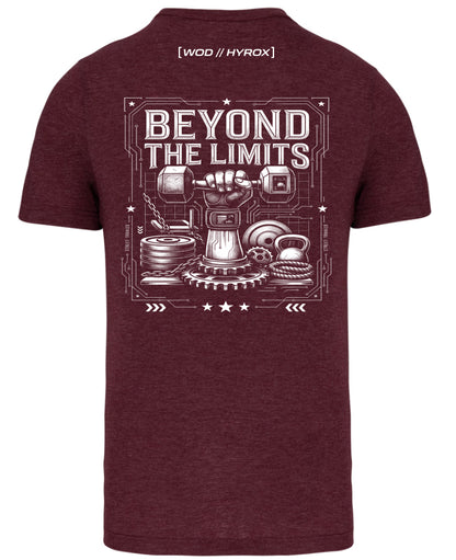 Camiseta CrossFit Hombre "Beyond the Limits" - Ropa Training | ORYON (+3 Colores)
