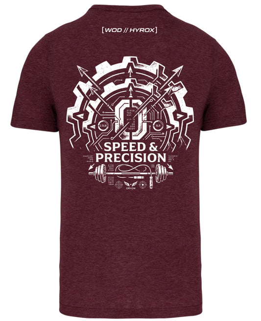 Camiseta Hyrox Hombre "Speed & Precision" | ORYON (+3 Colores)